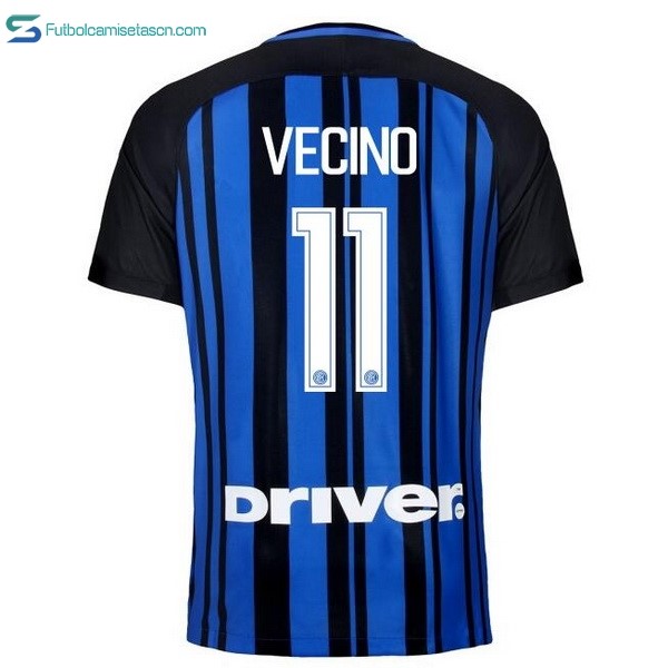 Camiseta Inter 1ª Vecino 2017/18